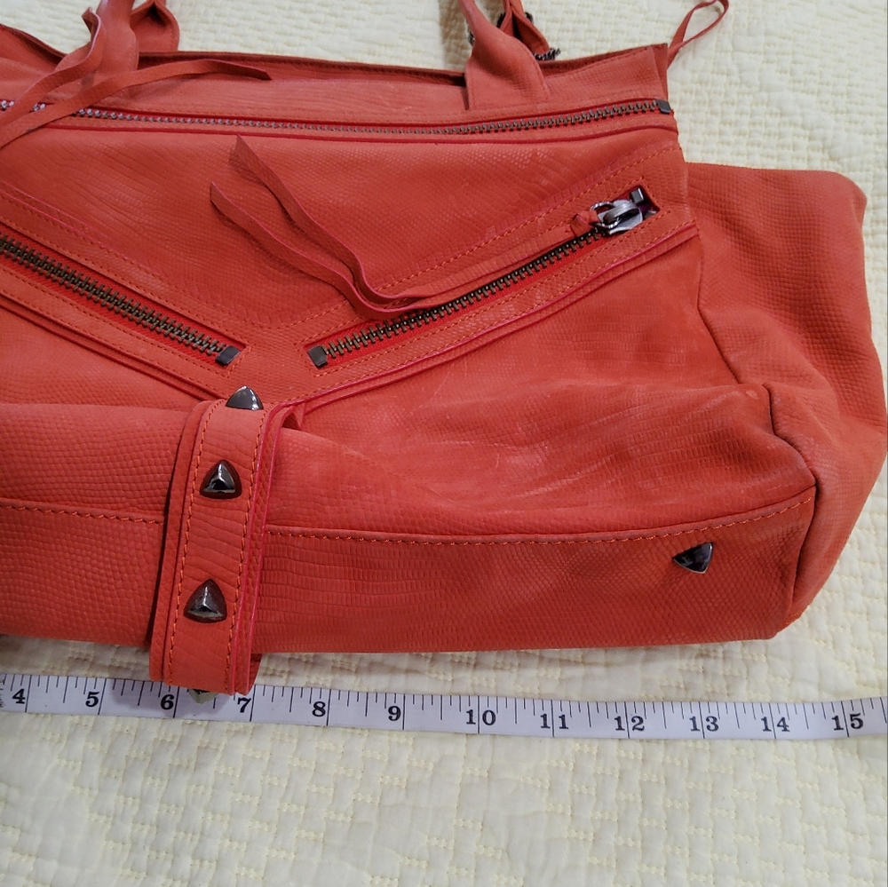 Botkier Orange Designer Tote Bag - Picture 9 of 13
